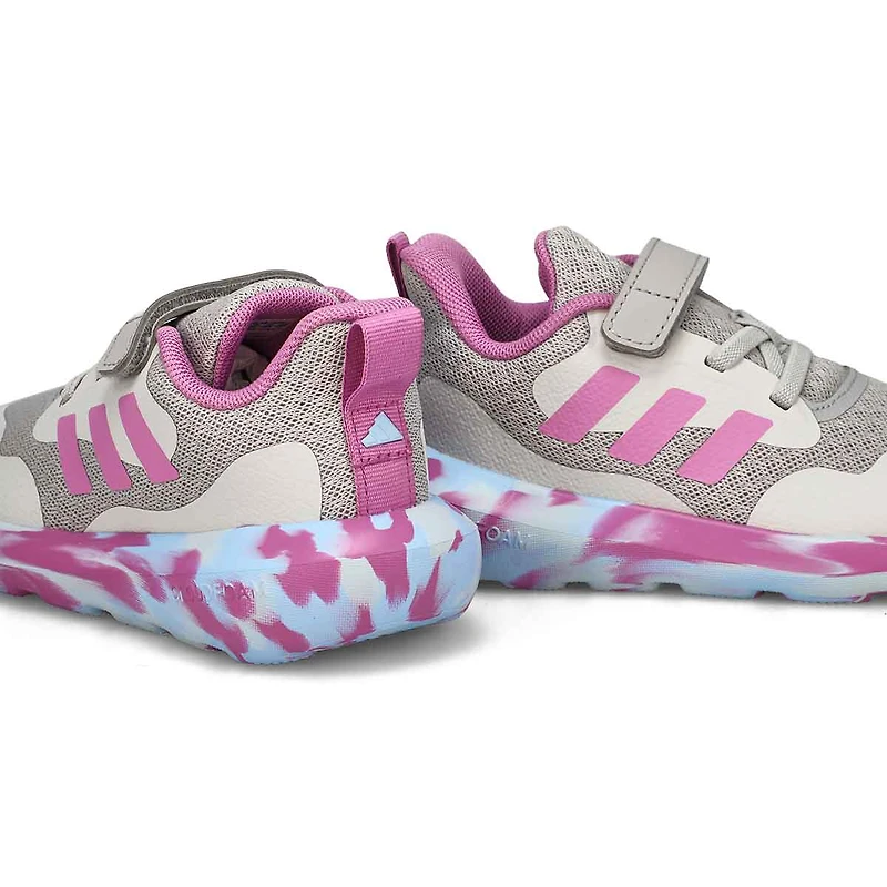 Infants' FortaRun 3.0 EL I Sneaker - Grey/Purple/G