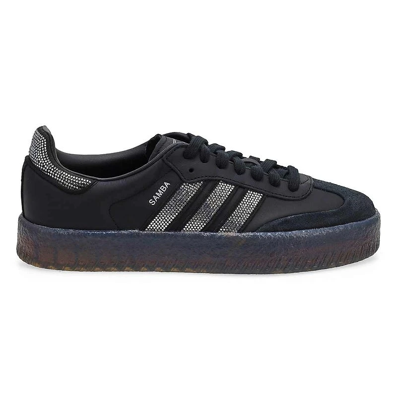 Women's Sambae Lace Up Sneaker - Core Black/Silver