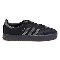 Women's Sambae Lace Up Sneaker - Core Black/Silver