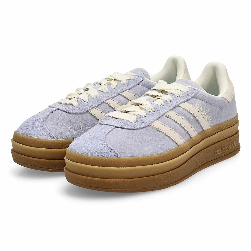 Baskets  plateforme GAZELLE BOLD, rose/blanc cass
