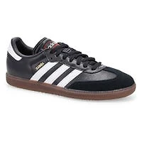 Unisex Samba Lace Up Sneaker - Black/White/Vivid R