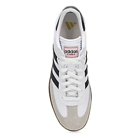 Espadrille unisexe à lacets Samba - Blanc/Noir