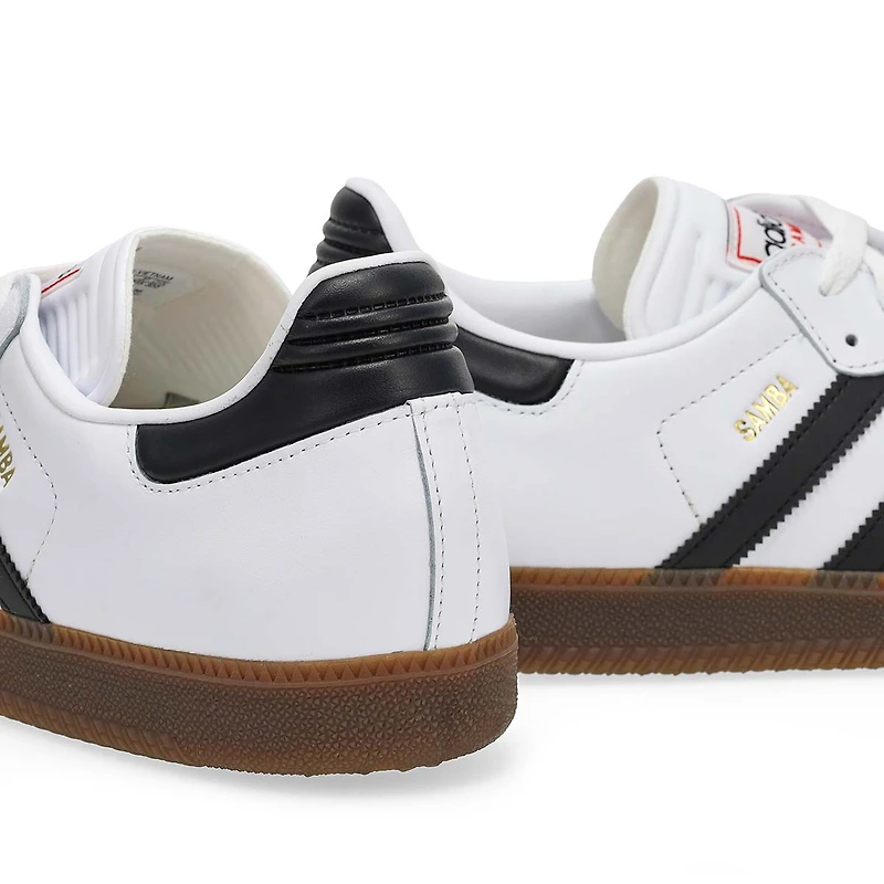 Espadrille lacets unisexe Samba - Noir/Blanc/Rou
