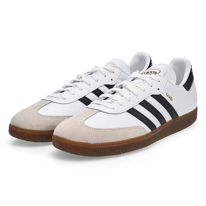 Espadrille lacets unisexe Samba - Noir/Blanc/Rou