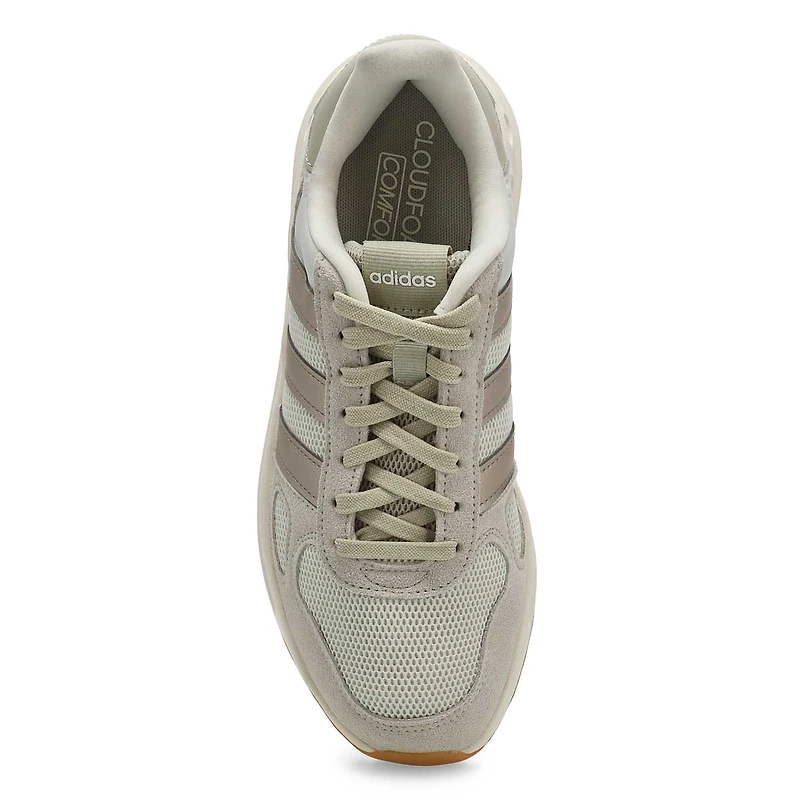Women's Run 84 Lace Up Sneaker - Beige