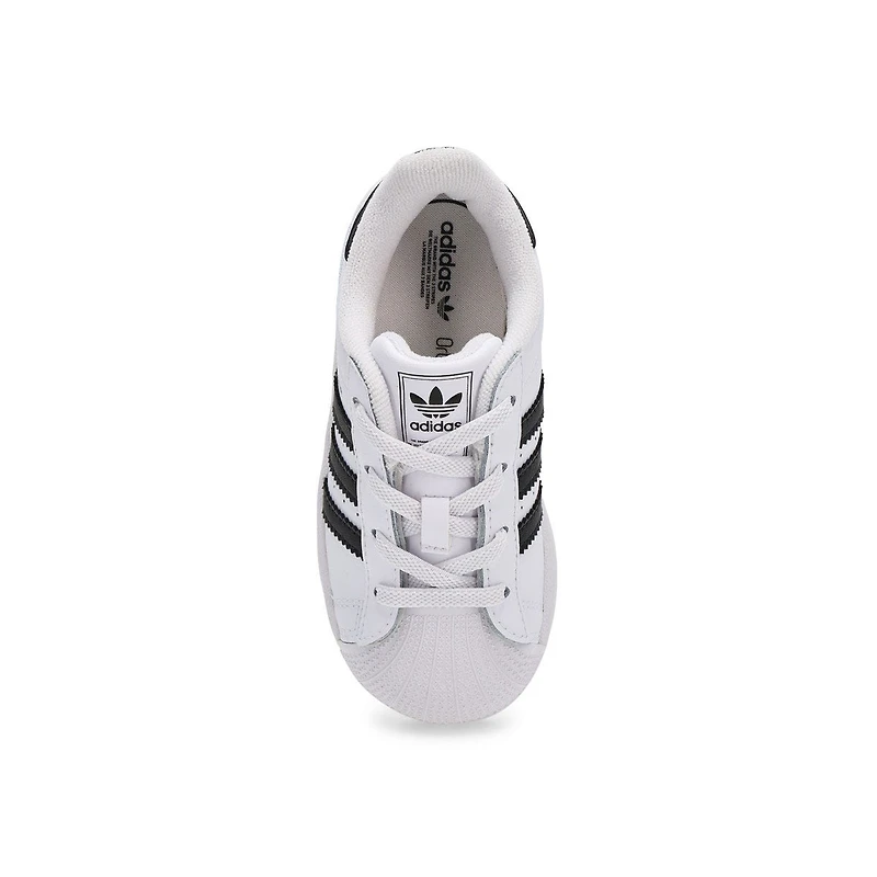 Infants' Superstar II Sneaker - White/Black/White