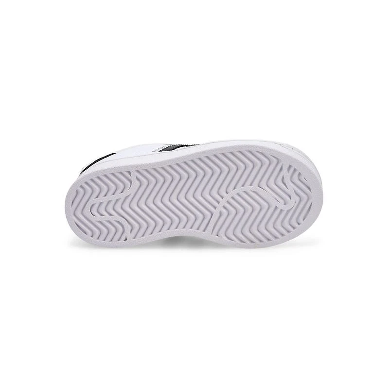 Infants'  Superstar II Lace Up Sneaker - White/Bla