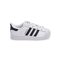 Infants'  Superstar II Lace Up Sneaker - White/Bla