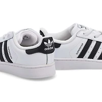 Infants'  Superstar II Lace Up Sneaker - White/Bla