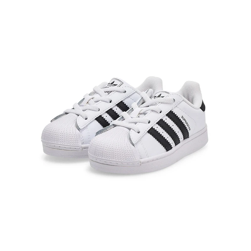 Infants' Superstar II Sneaker - White/Black/White