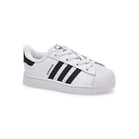 Infants'  Superstar II Lace Up Sneaker - White/Bla