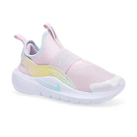 Girls'  Flex Runner 4 PS Pull On Sneaker - Bleache