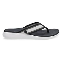 Women's Indigo Casual Thong Sandal - Black/Multi