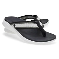Tong dcontracte INDIGO, noir/multi, femmes