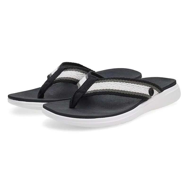 Tong dcontracte INDIGO, noir/multi, femmes