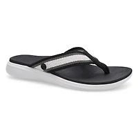 Tong dcontracte INDIGO, noir/multi, femmes