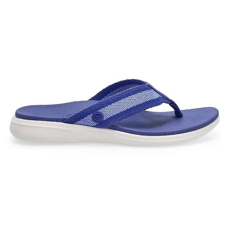 Women's Indigo Casual Thong Sandal - Marlin Blue/