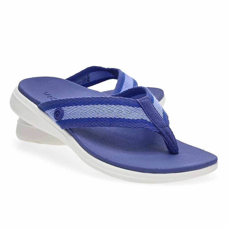 Women's Indigo Casual Thong Sandal - Marlin Blue/