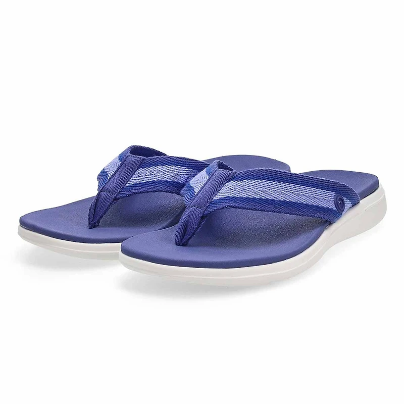 Women's Indigo Casual Thong Sandal - Marlin Blue/