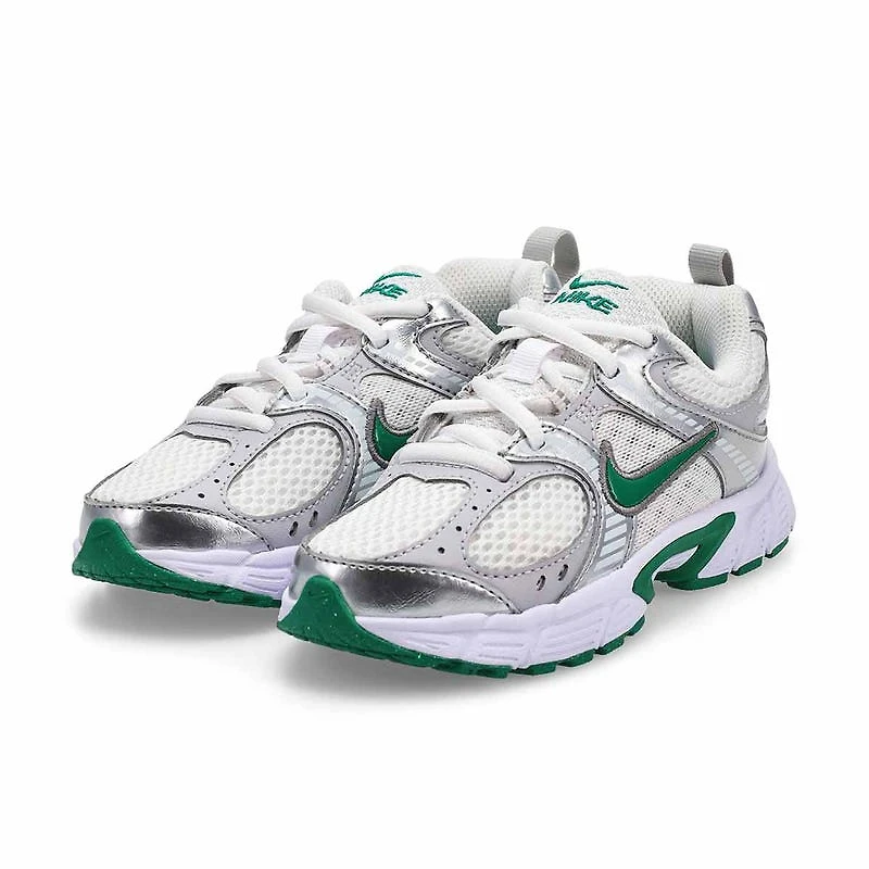 Baskets de performance V5 BP, blanc/malachite/gris