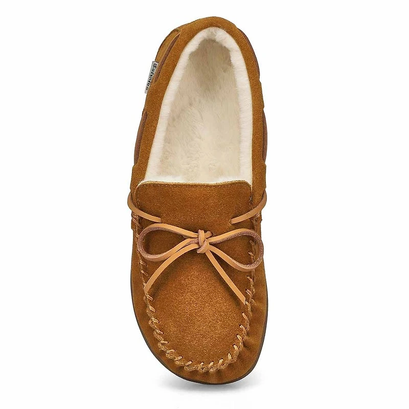 Men's Ivar Leather Memory Foam SoftMocs - Dark Bro