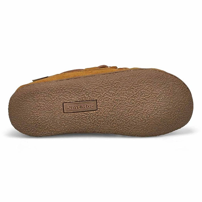 Men's Ivar Leather Memory Foam SoftMocs - Dark Bro