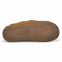 Men's Ivar Leather Memory Foam SoftMocs - Dark Bro