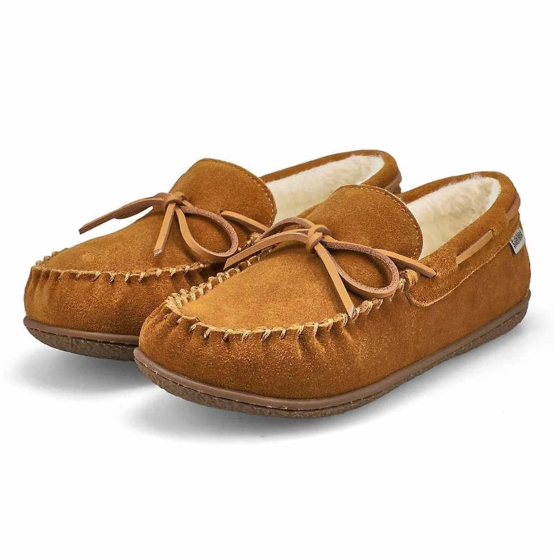 Men's Ivar Leather Memory Foam SoftMocs - Dark Bro