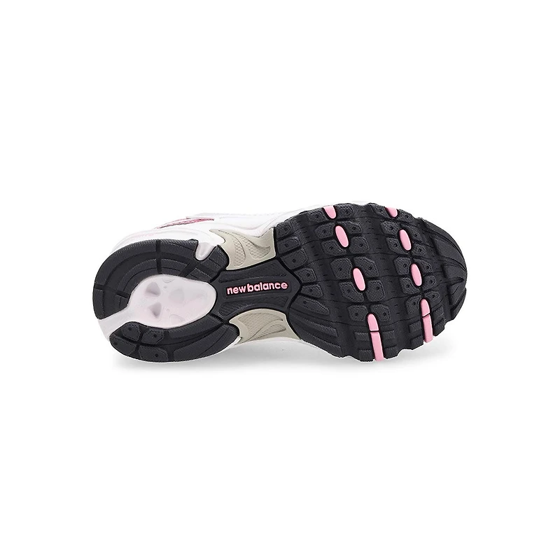 Infants'  530 Bungee Slip On Sneaker - White/Pink