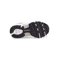 Infants'  530 Bungee Slip On Sneaker - White/Pink