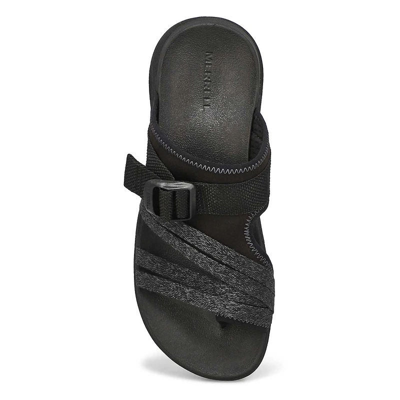 Women's  District 4 Post Toe Wrap Sandal - Black