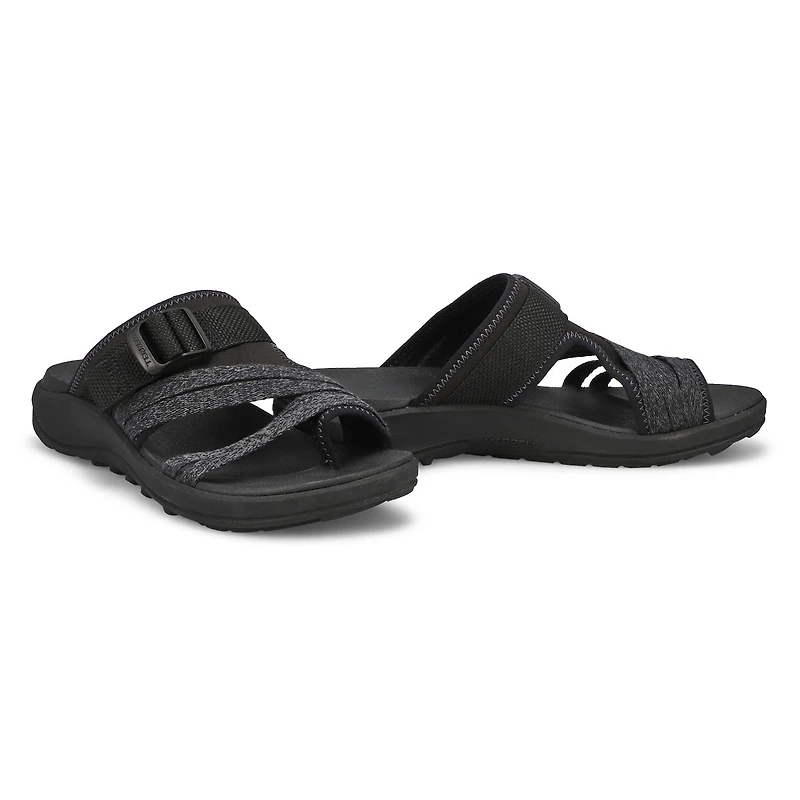 Women's  District 4 Post Toe Wrap Sandal - Black