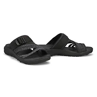 Women's  District 4 Post Toe Wrap Sandal - Black