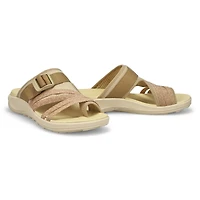 Sandale à passe-orteil DISTRICT 4 POST, noir, femm