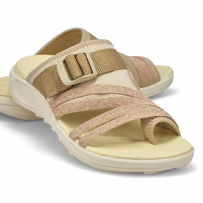 Sandale à passe-orteil DISTRICT 4 POST, noir, femm