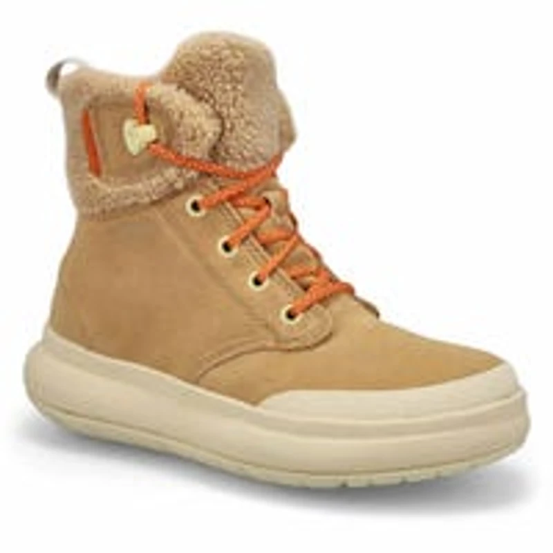 Botte impermable MARQUETTE THERMO LACE, havane, f