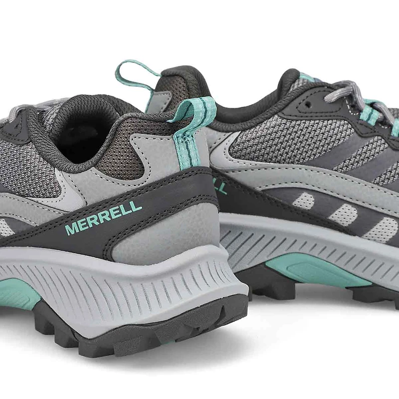 Women's Moab Speed Lace Up Hiking Shoe - Monument