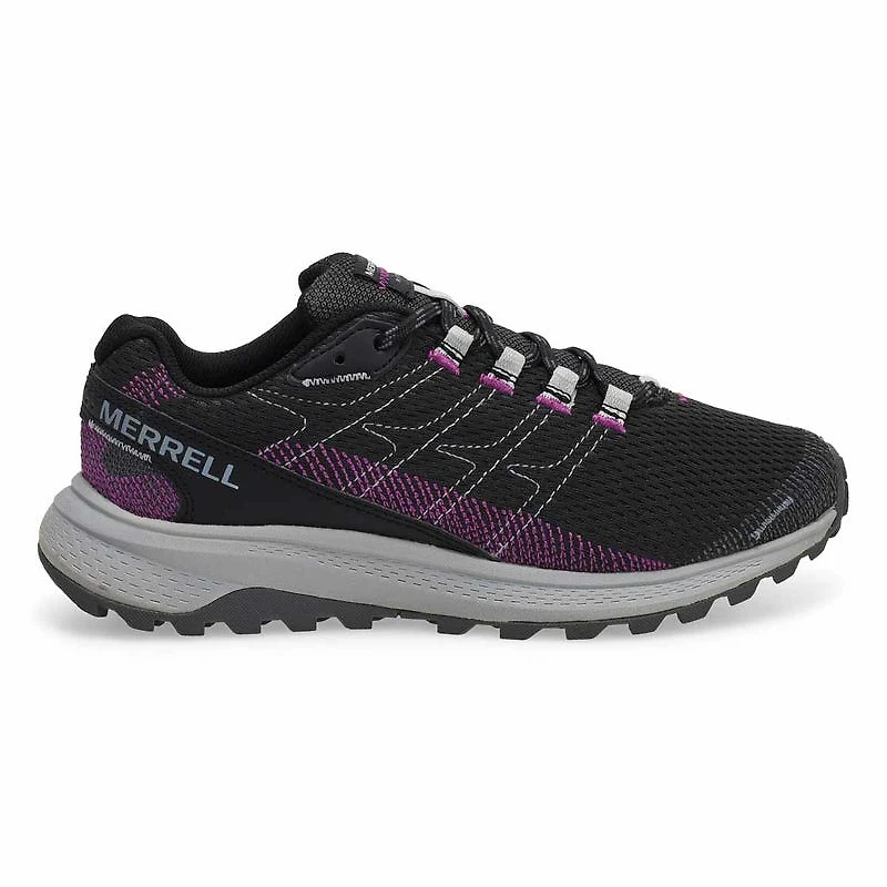 Women's Fly Strike Wide Hiking Sneaker - Black