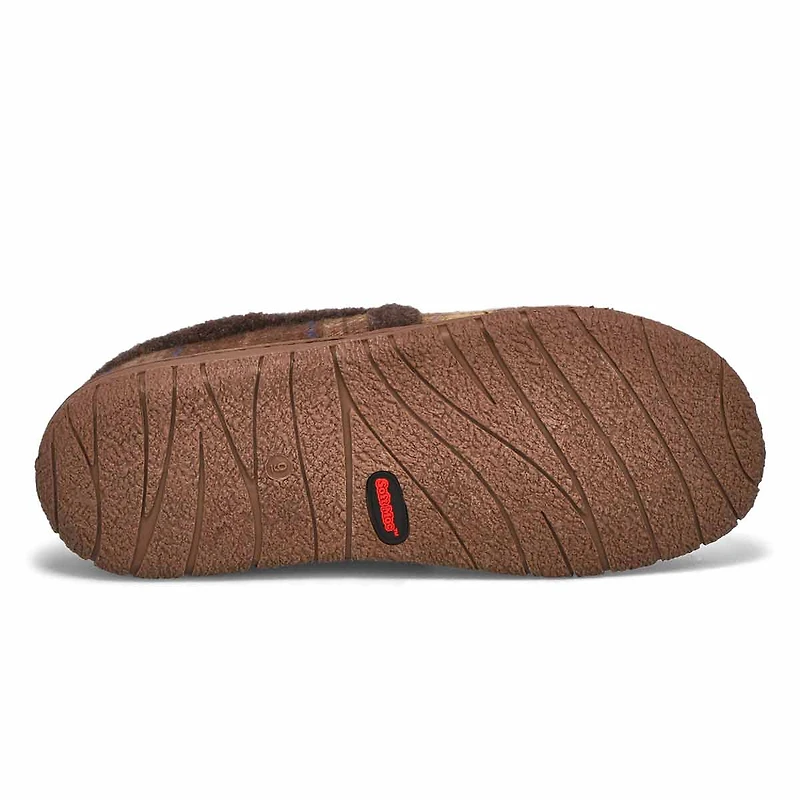 Men's Jacob Memory Foam Closed Back Slipper - Blac