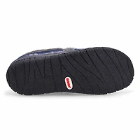 Pantoufle pour hommes en mousse mmoire  carreaux