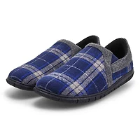 Pantoufle pour hommes en mousse mmoire  carreaux
