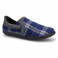 Pantoufle pour hommes en mousse mmoire  carreaux