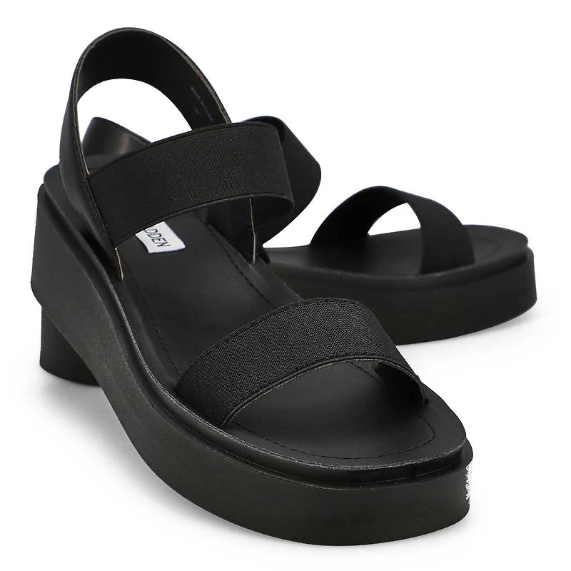 Women's Janice Casual Platform Sandal - Black
