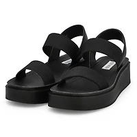 Women's Janice Casual Platform Sandal - Black