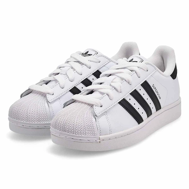 Baskets  lacets SUPERSTAR II, blanc/noir/blanc fl
