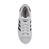 Kids'  Superstar II Lace Up Sneaker - White/Black/