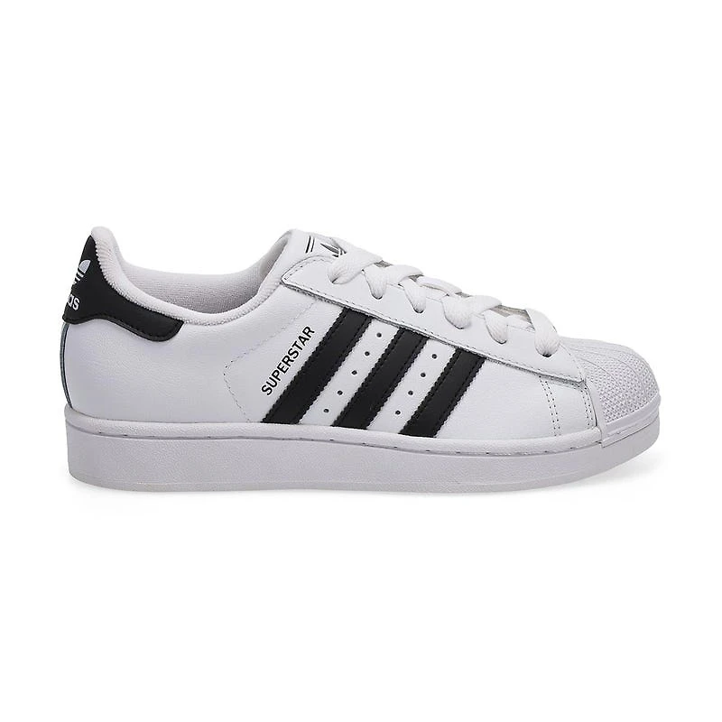 Kids'  Superstar II Lace Up Sneaker - White/Black/