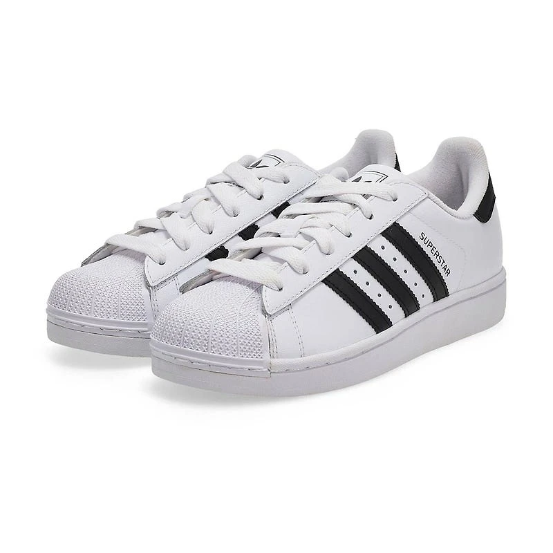 Kids'  Superstar II Lace Up Sneaker - White/Black/