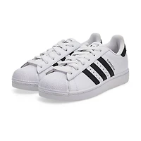 Kids'  Superstar II Lace Up Sneaker - White/Black/
