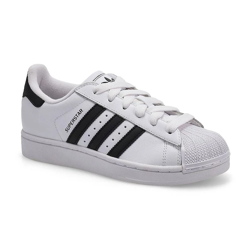 Kids'  Superstar II Lace Up Sneaker - White/Black/